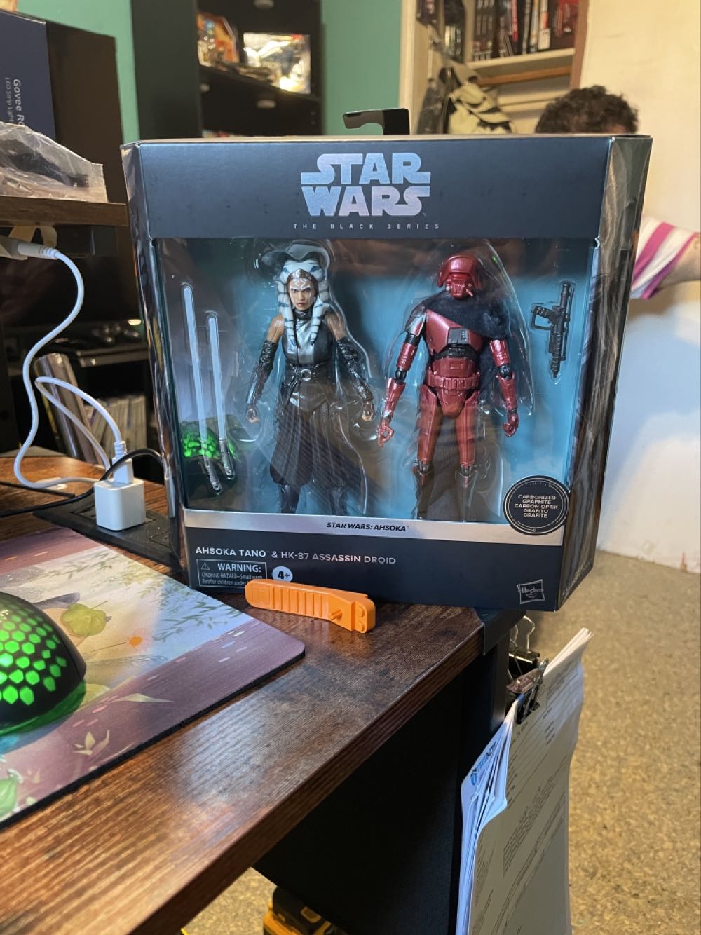 Ahsoka Tano & Aassassin Droid HK-87 - Hasbro (Star Wars: Ashoka) action figure collectible [Barcode 5010996154798] - Main Image 2