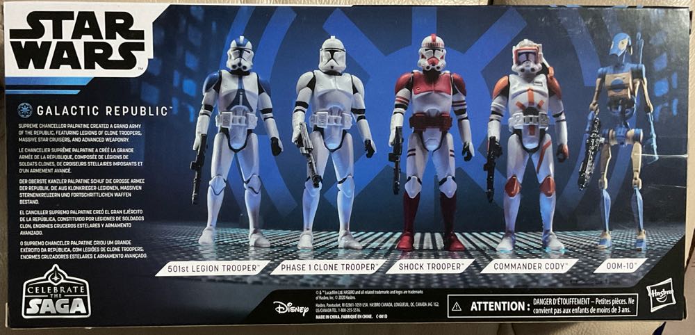 Celebrate The Saga - Galactic Republic - 00M10 - Hasbro/ Disney (Galactic Republic) action figure collectible - Main Image 3