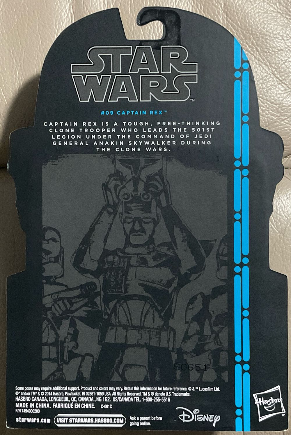 Black Series (‘14-‘15) - #09 - Captain Rex - Hasbro (The Clone Wars) action figure collectible - Main Image 2