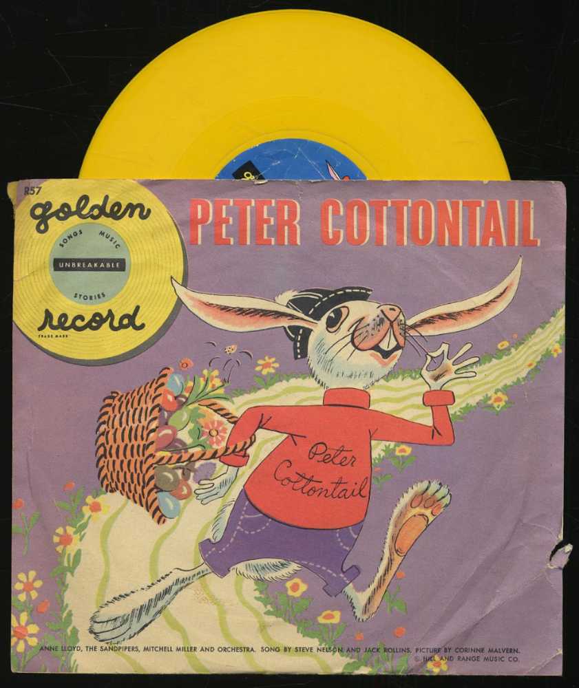 Golden Record 78 Peter Cottontail   action figure collectible - Main Image 2