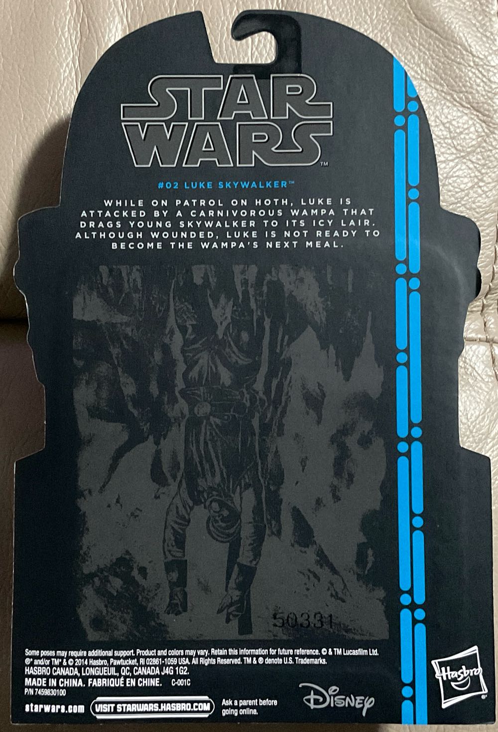 Black Series (‘14-‘15) - #02 - Luke Skywalker - Hasbro (The Empire Strikes Back) action figure collectible - Main Image 2