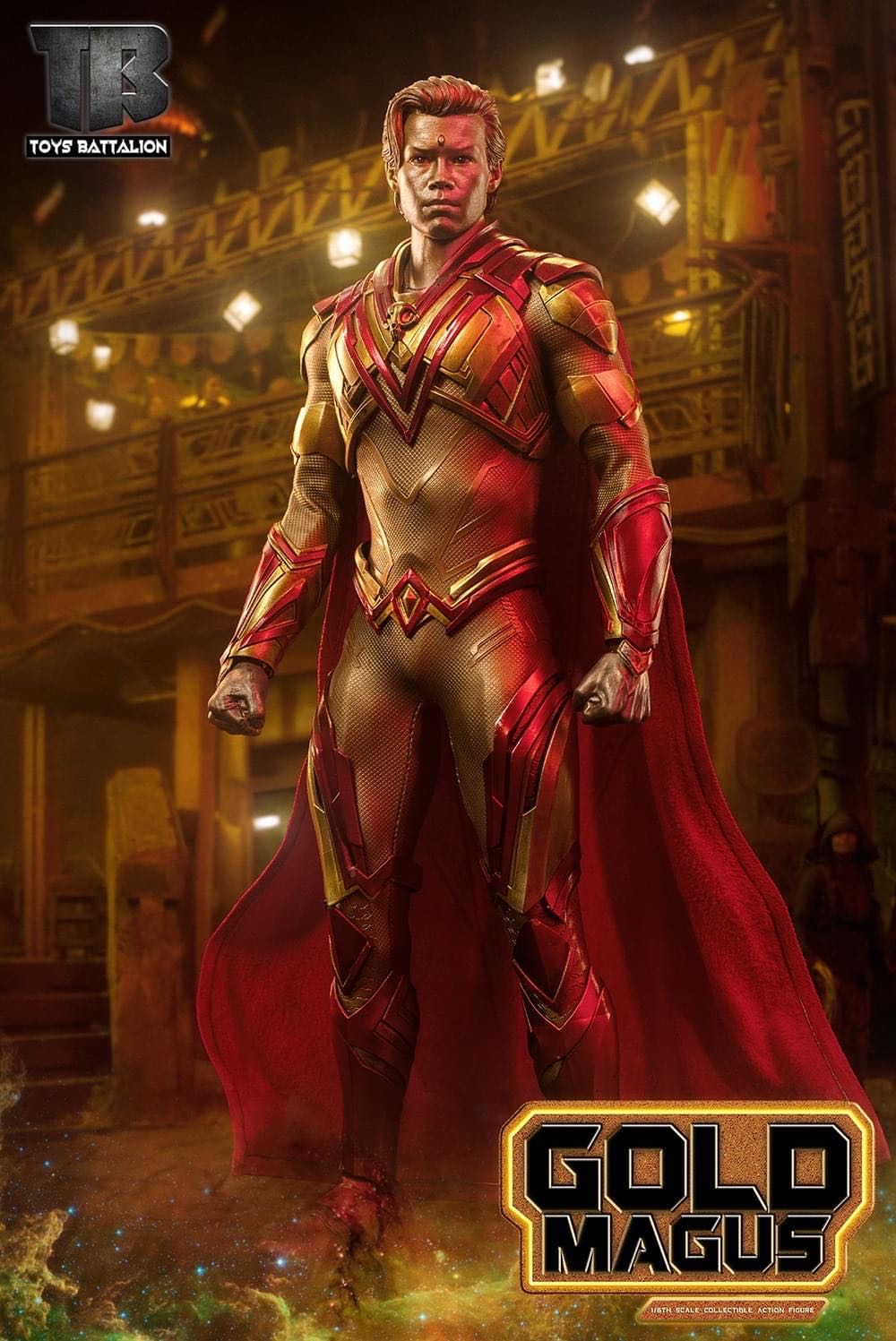 Gold Magus (Adam Warlock) - Toys Battalion (Guardians of the Galaxy - Volume 3) action figure collectible - Main Image 2