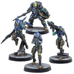 O12 Nyoka Assault Troops Infinity New 12 Corvus Belli Army Code 282011  action figure collectible [Barcode 2820110008684] - Main Image 1