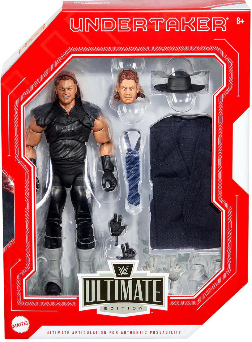 Undertaker and Gobbledy Gooker - Mattel (Mattel Ultimate Edition 2-Pack) action figure collectible [Barcode 194735154258] - Main Image 3