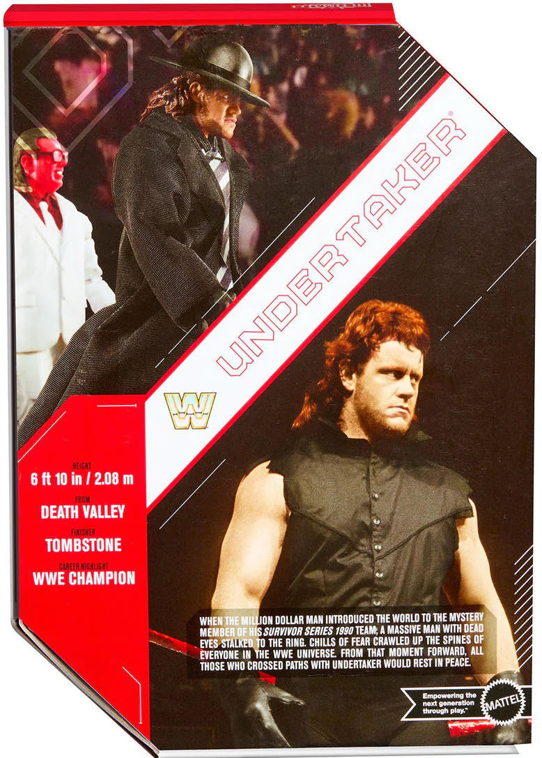 Undertaker and Gobbledy Gooker - Mattel (Mattel Ultimate Edition 2-Pack) action figure collectible [Barcode 194735154258] - Main Image 4