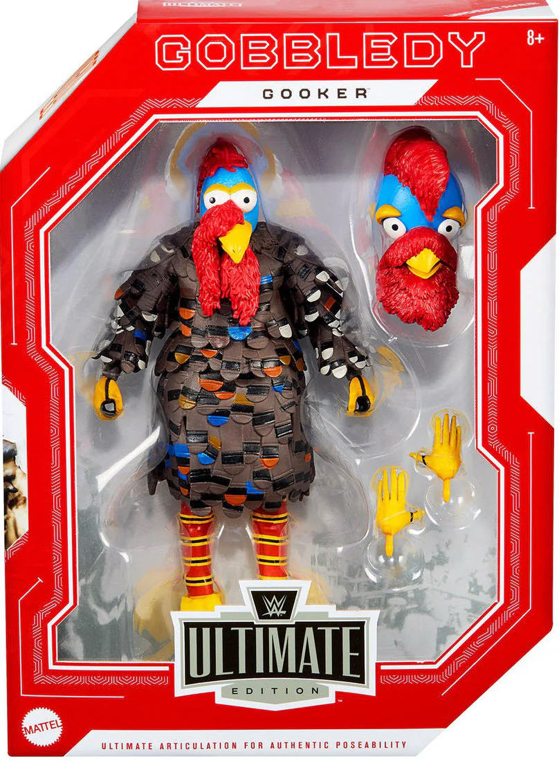 Undertaker and Gobbledy Gooker - Mattel (Mattel Ultimate Edition 2-Pack) action figure collectible [Barcode 194735154258] - Main Image 5