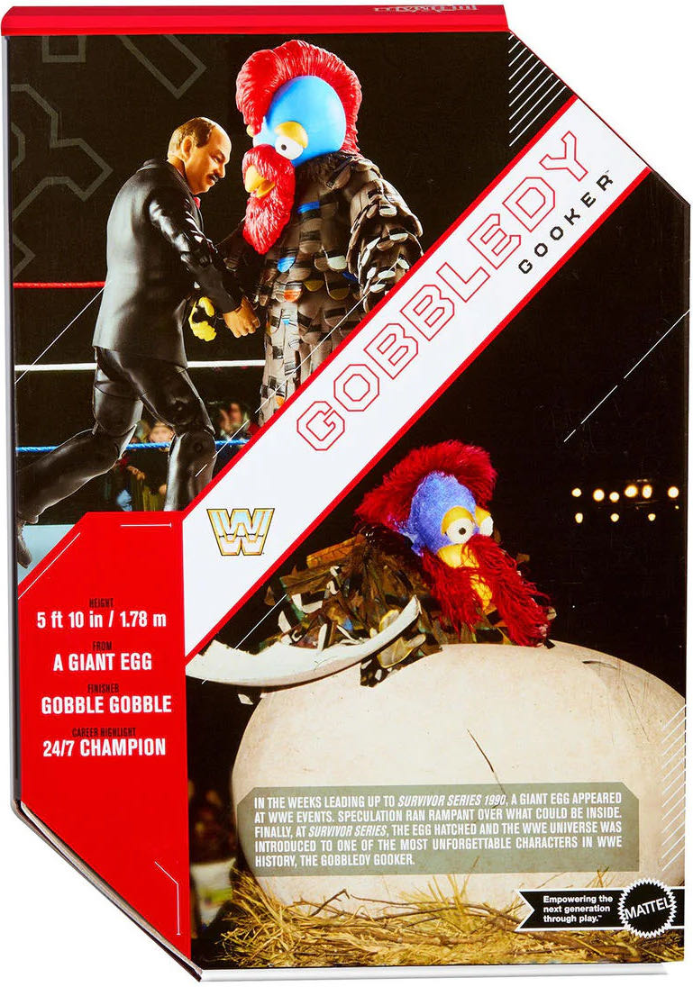 Undertaker and Gobbledy Gooker - Mattel (Mattel Ultimate Edition 2-Pack) action figure collectible [Barcode 194735154258] - Main Image 6