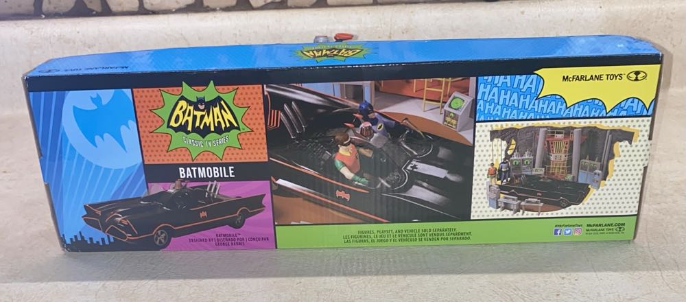 Batmobile - McFarlane Toys™ (1966 Batman Classic Tv Series) action figure collectible [Barcode 787926150391] - Main Image 2