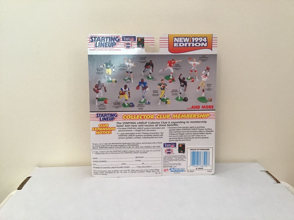 Brett Favre - Kenner action figure collectible - Main Image 2