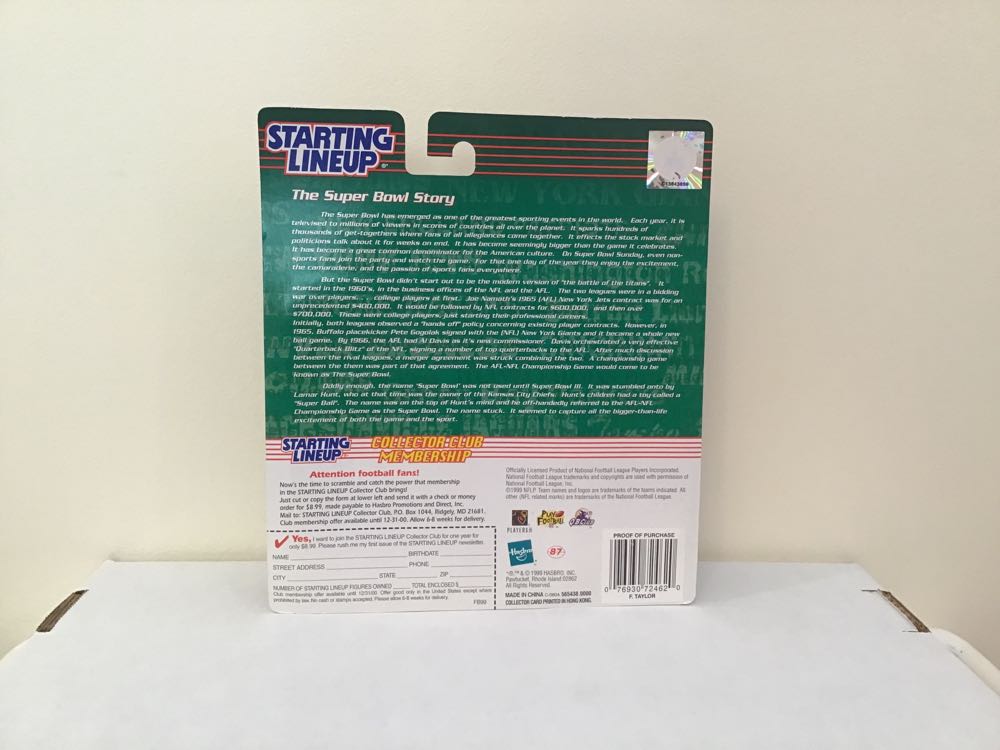 Fred Taylor - Kenner action figure collectible - Main Image 2