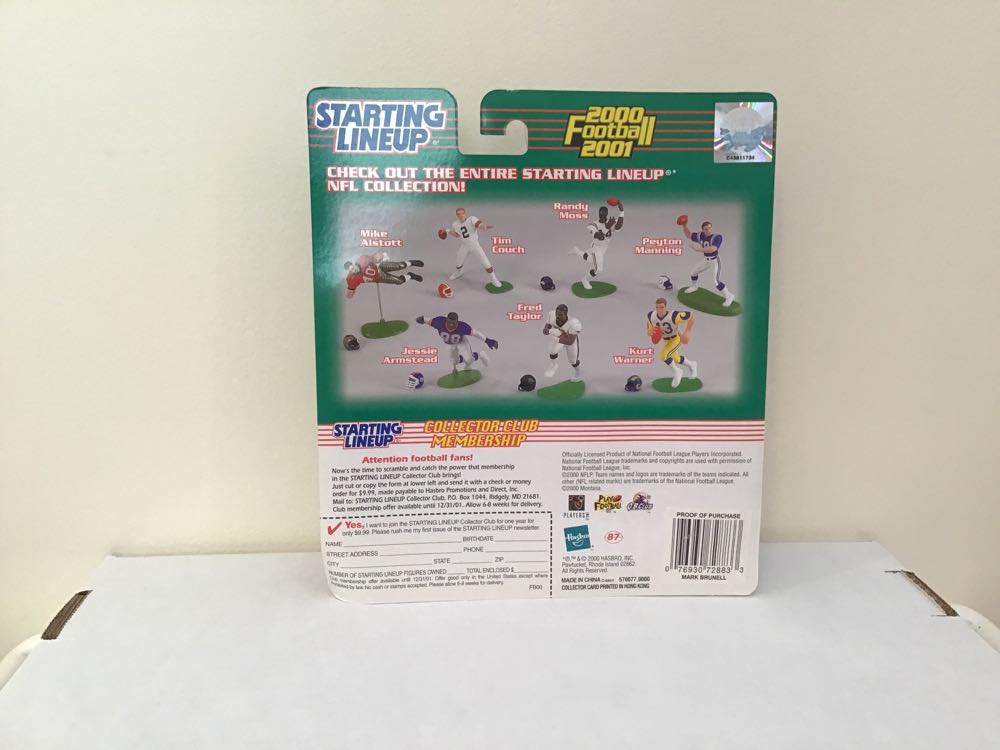 Mark Brunell - Kenner action figure collectible - Main Image 2