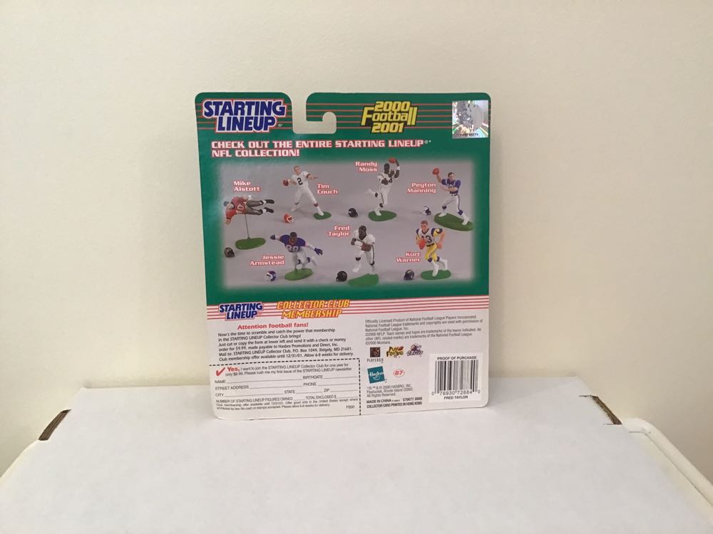 Fred Taylor - Kenner action figure collectible - Main Image 2