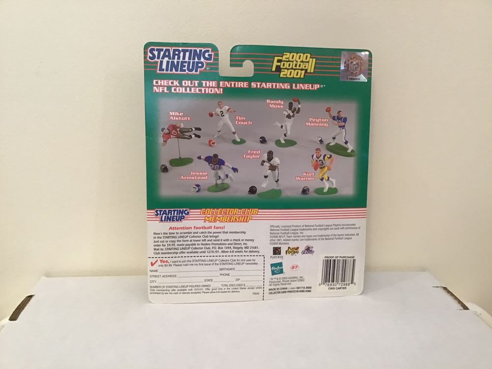 Cris Carter - Kenner action figure collectible - Main Image 2