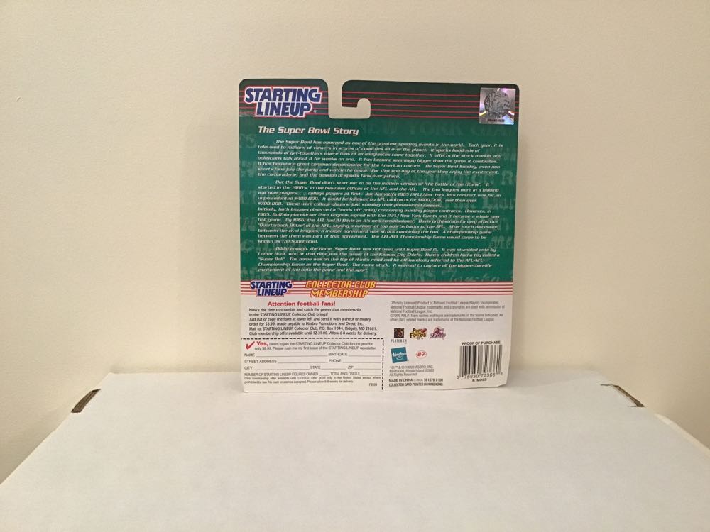 Randy Moss - Kenner action figure collectible - Main Image 2