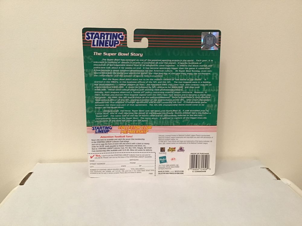 Randall Cunningham - Kenner action figure collectible - Main Image 2