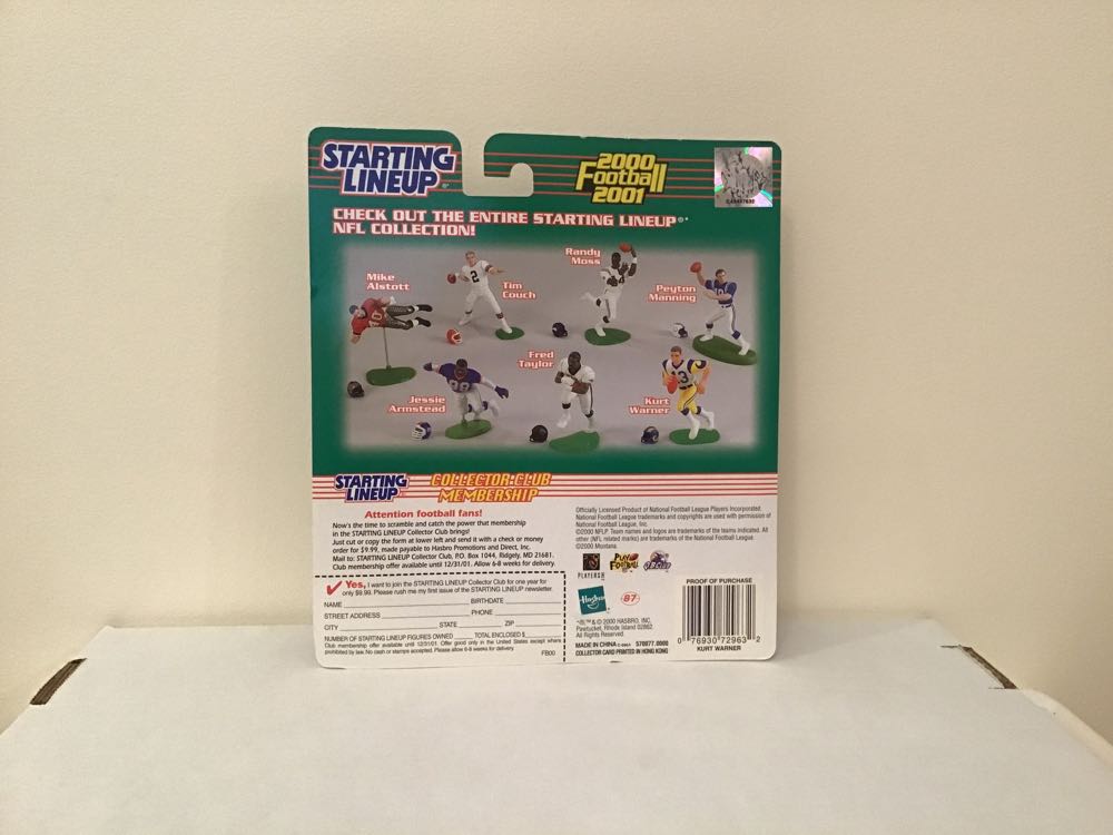 Kurt Warner - Kenner action figure collectible - Main Image 2