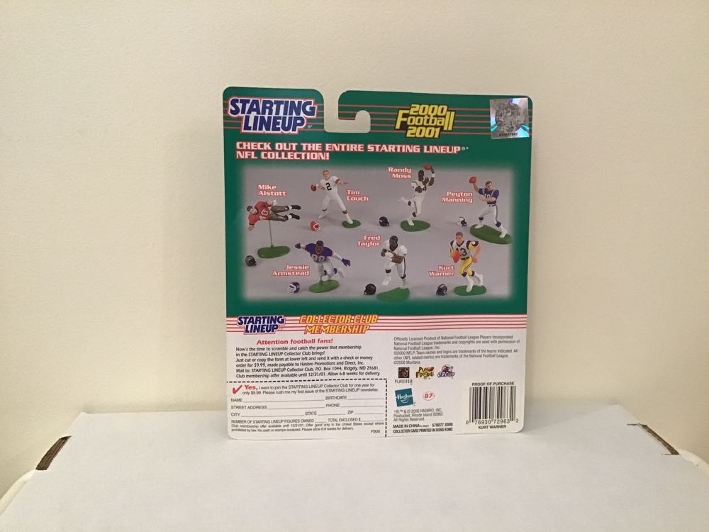 Kurt Warner - Kenner action figure collectible - Main Image 2