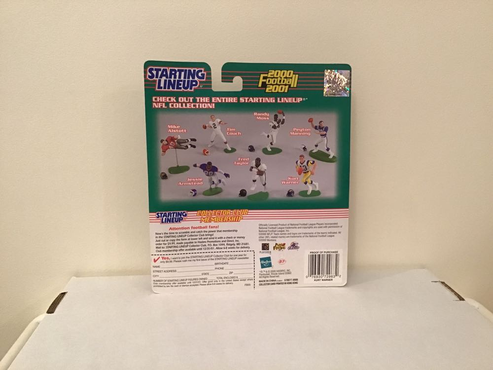 Kurt Warner - Kenner action figure collectible - Main Image 2