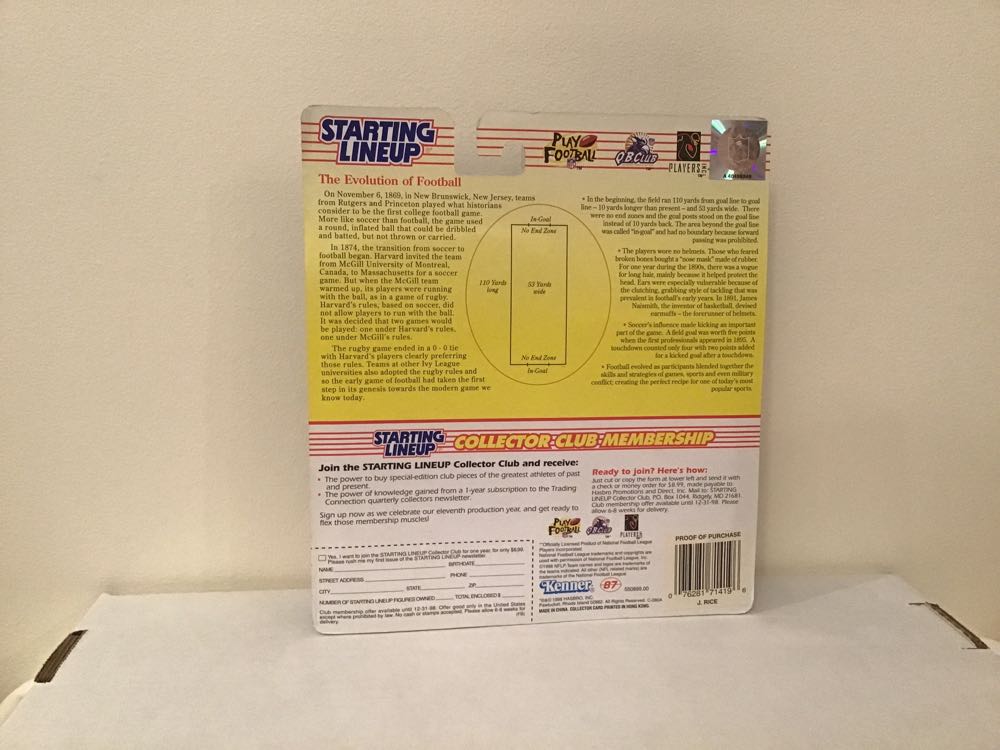 Jerry Rice - Kenner (Convention Exlusive) action figure collectible - Main Image 2