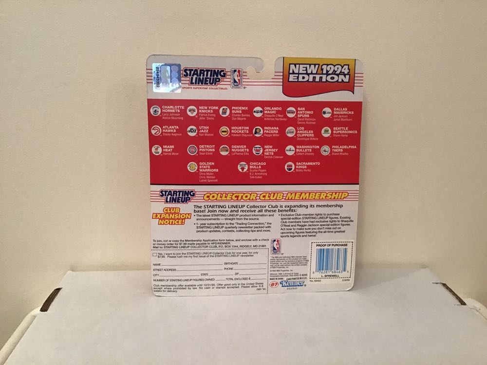 Latrell Sprewell - Kenner action figure collectible - Main Image 2