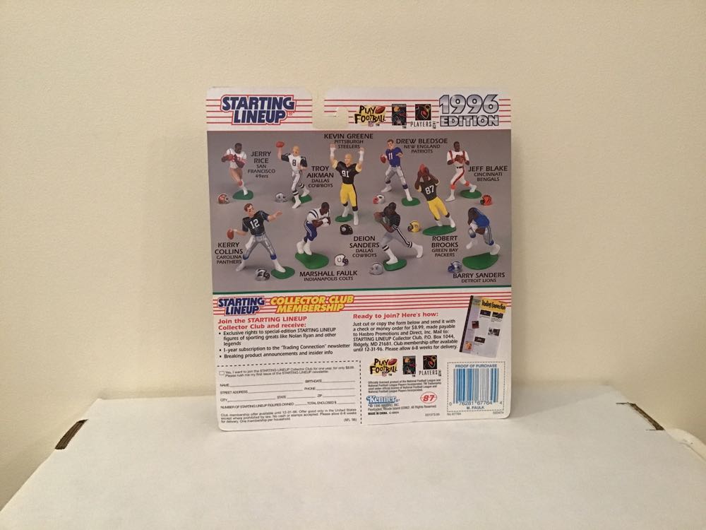 Marshall Faulk - Kenner action figure collectible - Main Image 2