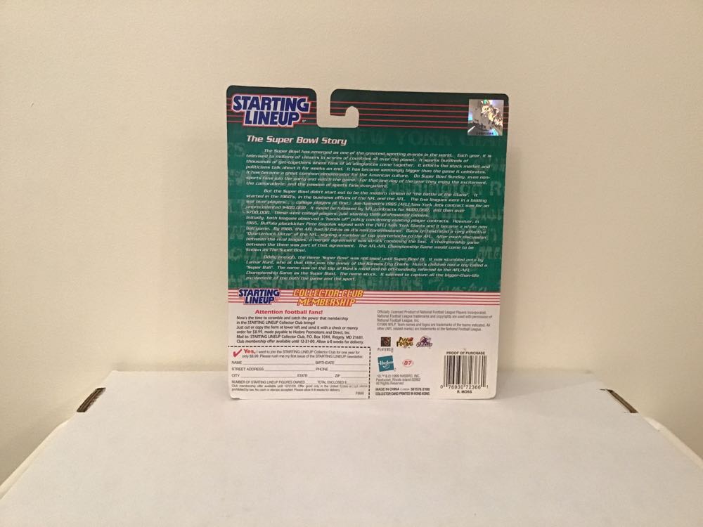 Randy Moss - Kenner action figure collectible - Main Image 2