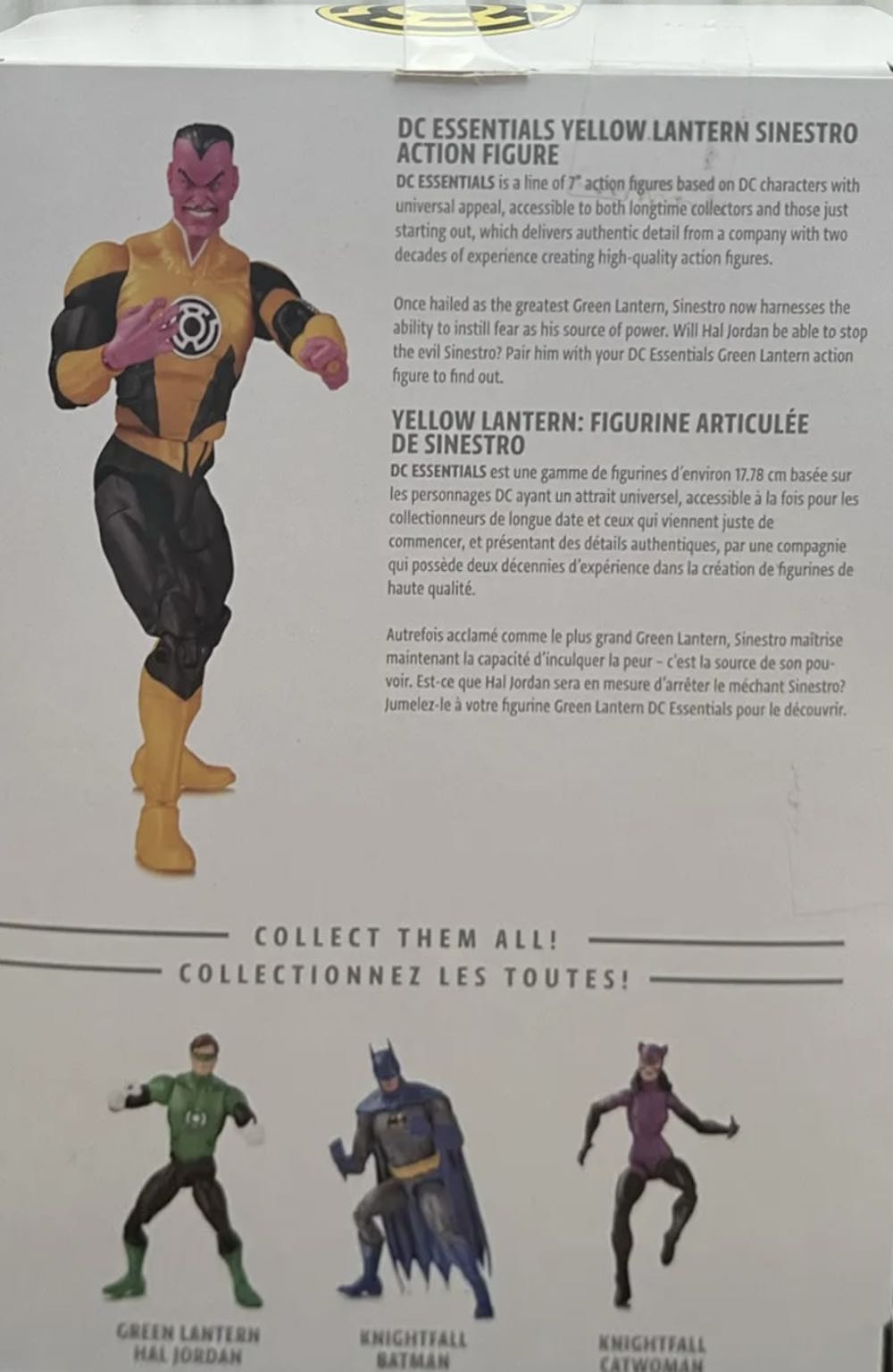 Sinestro - Yellow Lantern - DC Collectibles (Sinestro Corps) action figure collectible - Main Image 2