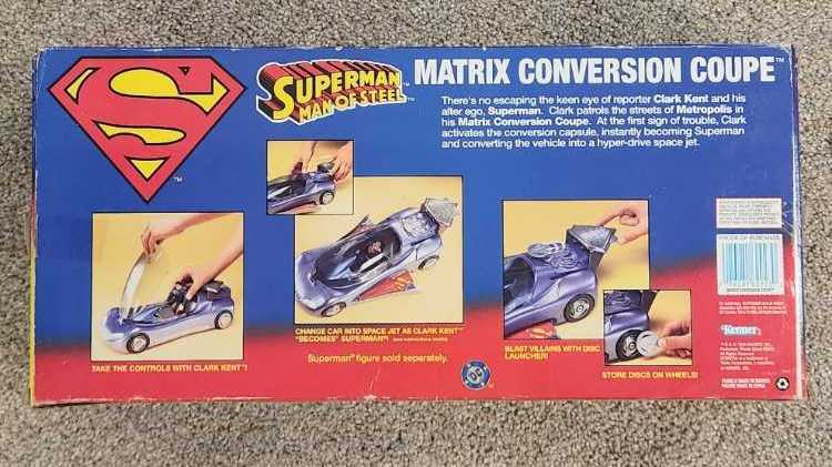 Matrix Conversion Coupe  - Kenner (Superman: Man of Steel) action figure collectible [Barcode 076281629230] - Main Image 2