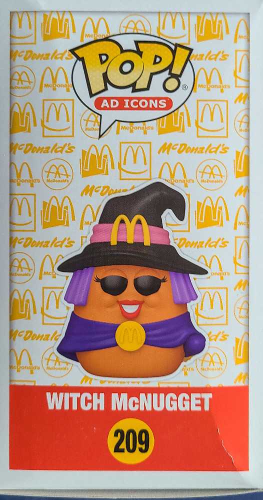 Funko Pop! Icons: McDonald’s - McNugget Witch 2023 Halloween - Funko Pop! Ad Icon (McDonald’s) action figure collectible [Barcode 889698740692] - Main Image 3