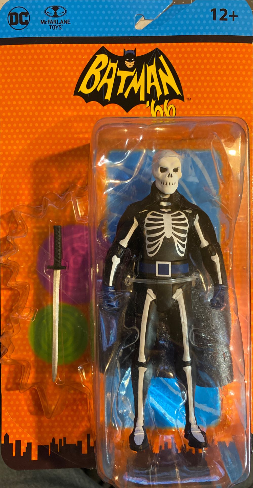 Batman ‘66: Lord Death Man - McFarlane Toys (Batman ‘66) (DC Batman ‘66) action figure collectible [Barcode 787926156966] - Main Image 2