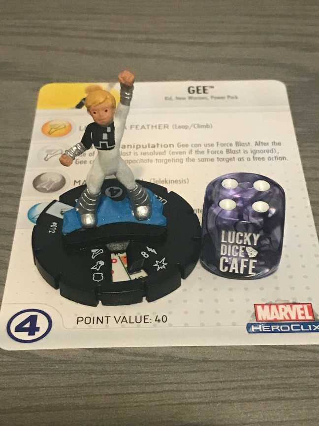 Heroclix Gee  action figure collectible - Main Image 1
