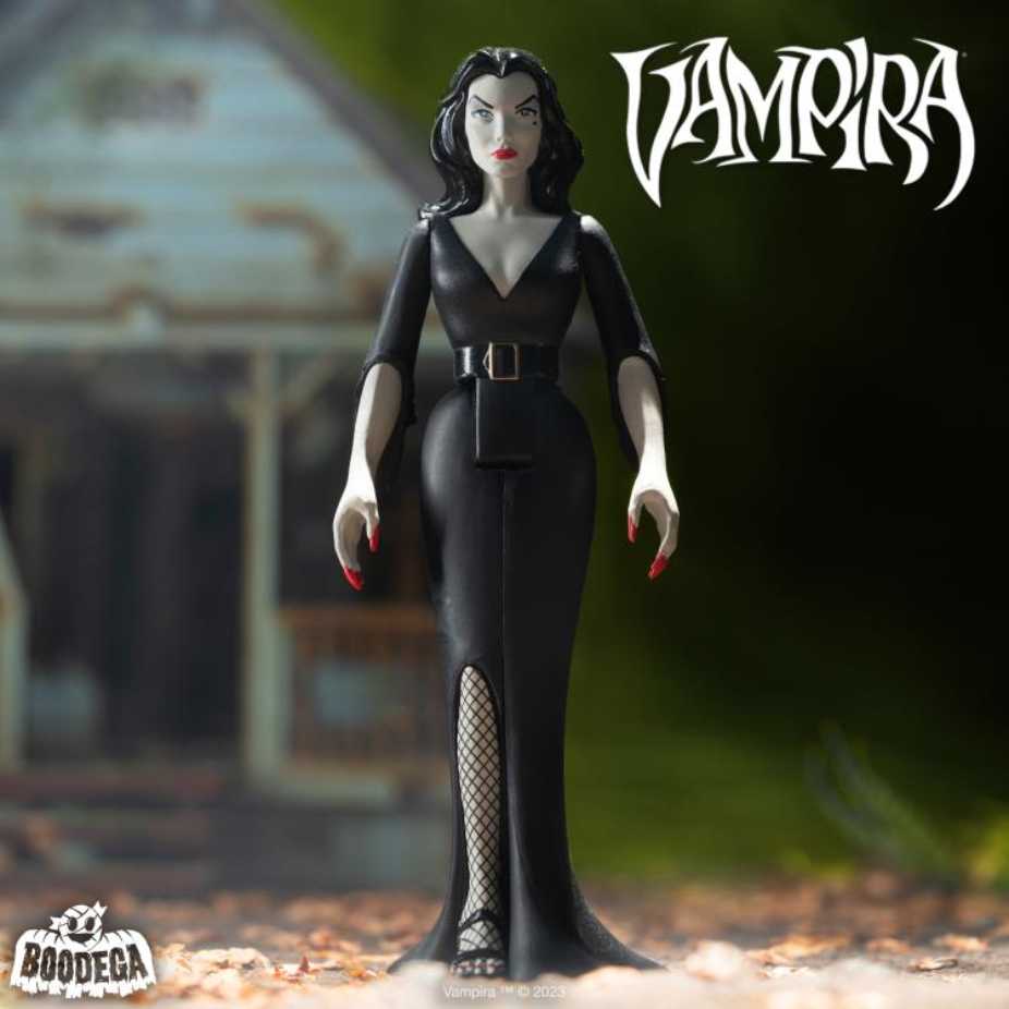 Vampira: Dark Goddess Of Horror - Super 7 (The Queen of Goth) action figure collectible [Barcode 840049832152] - Main Image 3