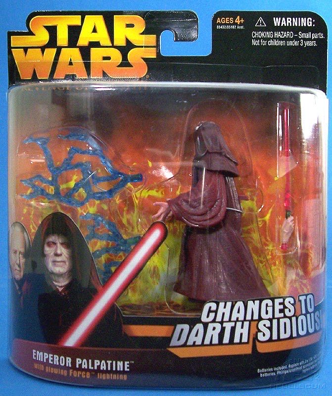 Star Wars: Emperor Palpatine - Hasbro (Star Wars: Episode III: Revenge of the Sith) action figure collectible - Main Image 2