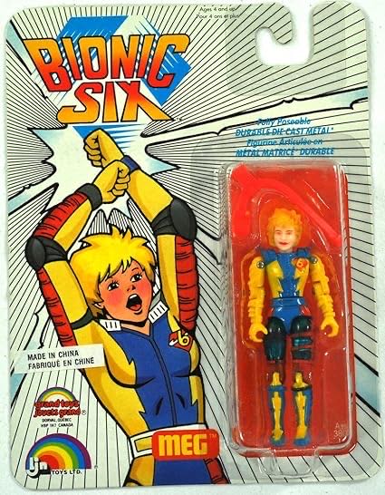 Meg - Kenner (Bionic Six) action figure collectible - Main Image 2