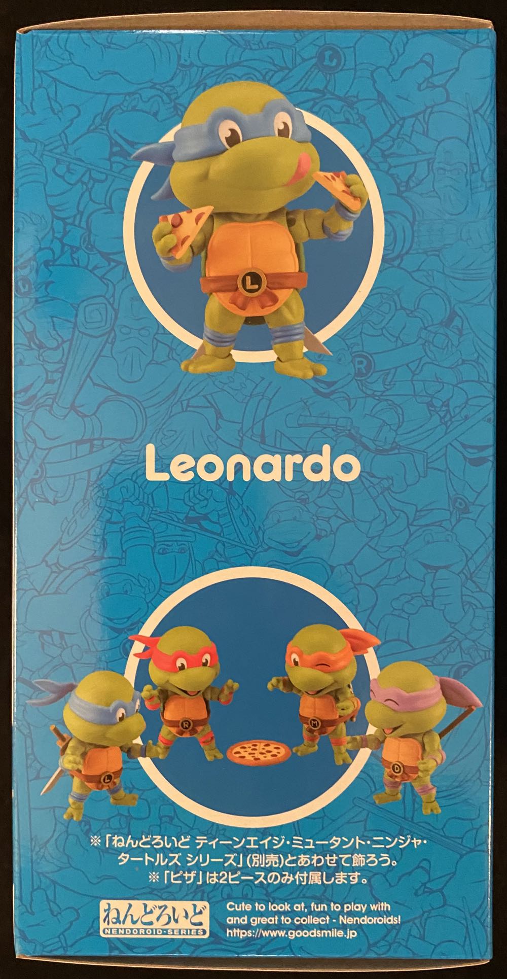 TMNT (Good Smile): Leonardo - Good Smile Company (1987) action figure collectible [Barcode 4580590171589] - Main Image 3