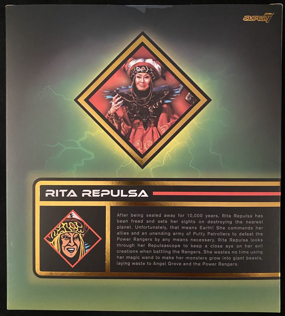 Rita Repulsa - Super 7 (Power Rangers Ultimates) action figure collectible [Barcode 840049819337] - Main Image 2