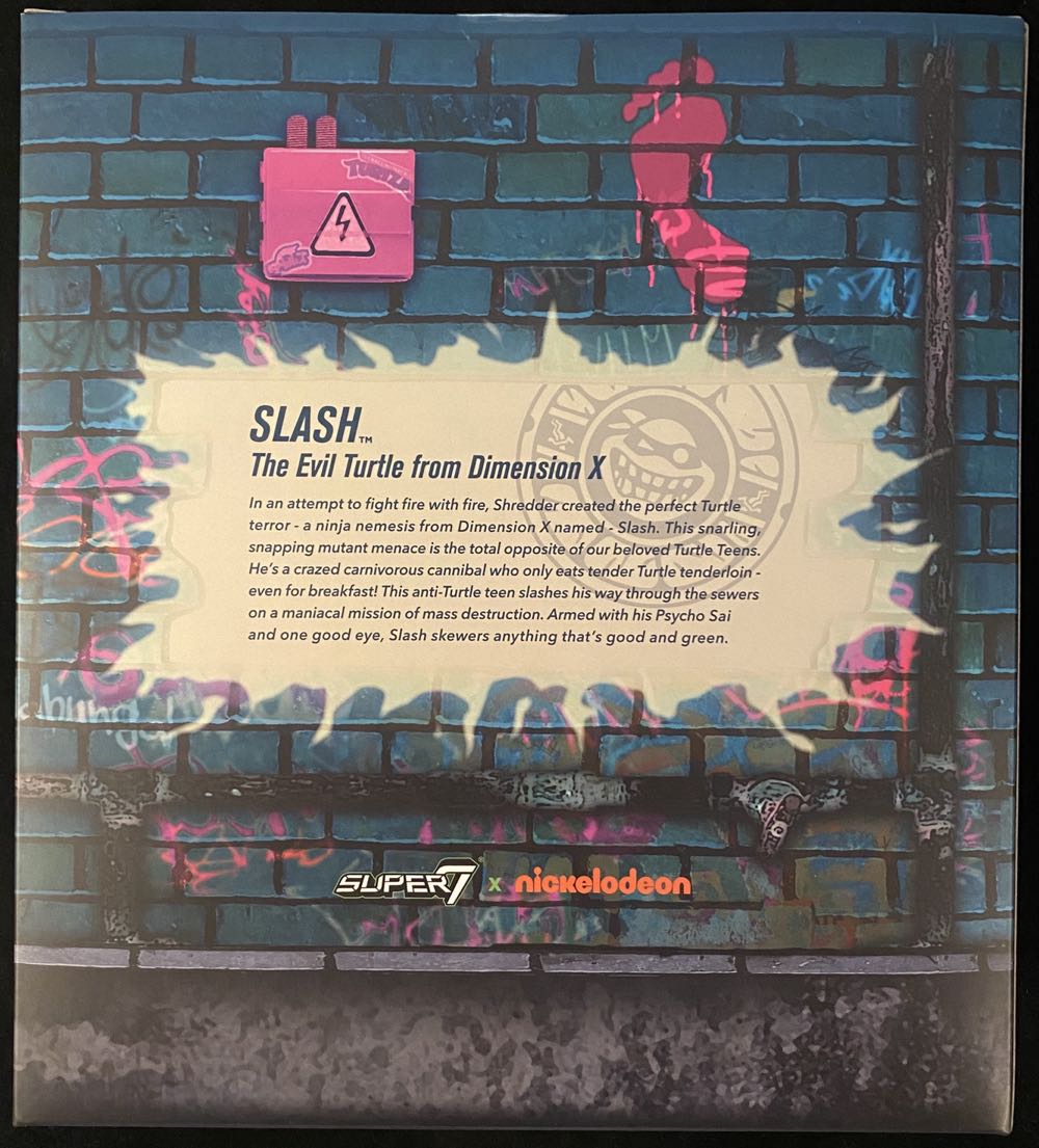 Super 7 - Slash (Mutagen Glow) - Super 7 (TMNT Ultimates) action figure collectible [Barcode 840049834040] - Main Image 2