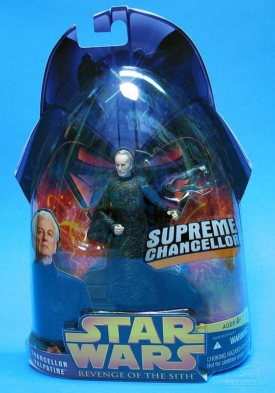 Star Wars: Chancellor Palpatine (III-14) - Hasbro (Star Wars: Episode III: Revenge of the Sith) action figure collectible - Main Image 2