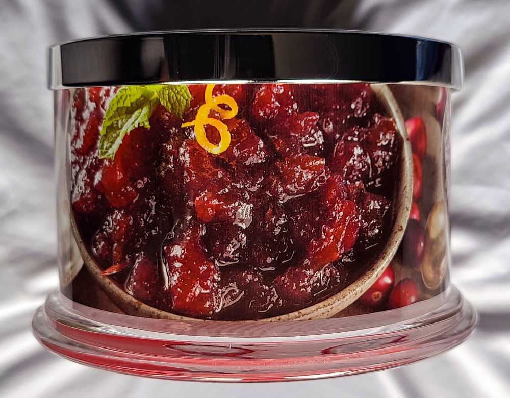 CANDLE: Thanksgiving Homeworx Cranberry Sauce 2023 - Homeworx (Thanksgiving Candles) action figure collectible [Barcode 810124380250] - Main Image 2