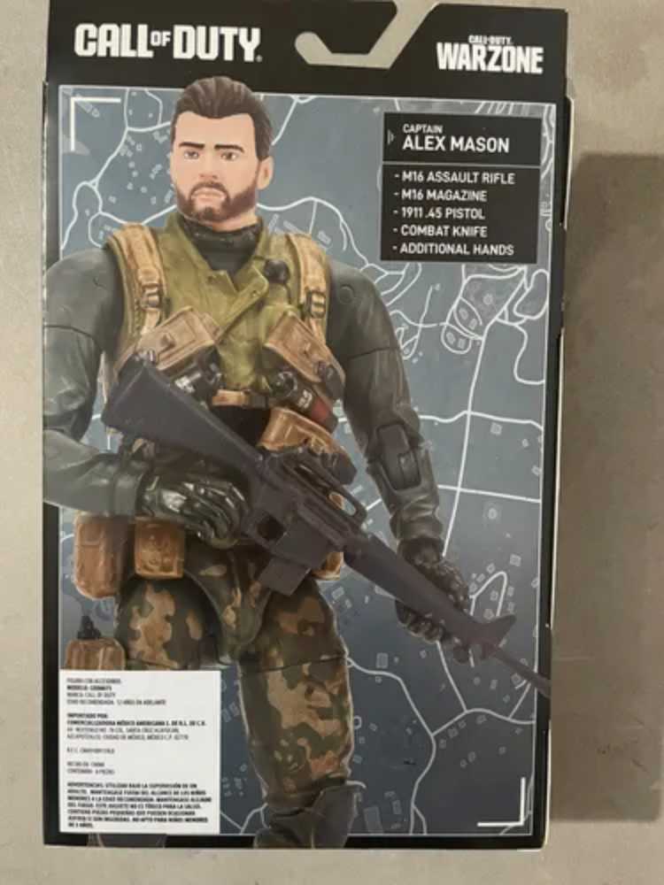 Captain Alex Mason - Jazwares LLC (Call Of Duty) action figure collectible [Barcode 191726488316] - Main Image 4