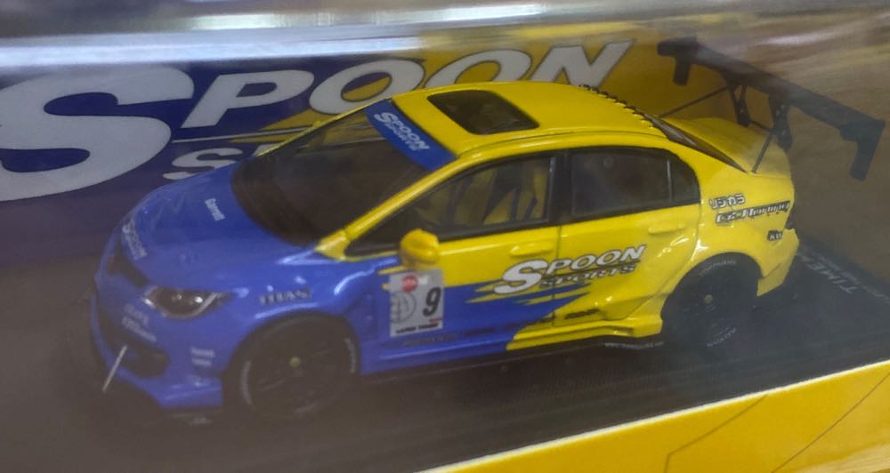 Honda Civic FD2 Type R - TimeMicro (Spoon) action figure collectible - Main Image 2