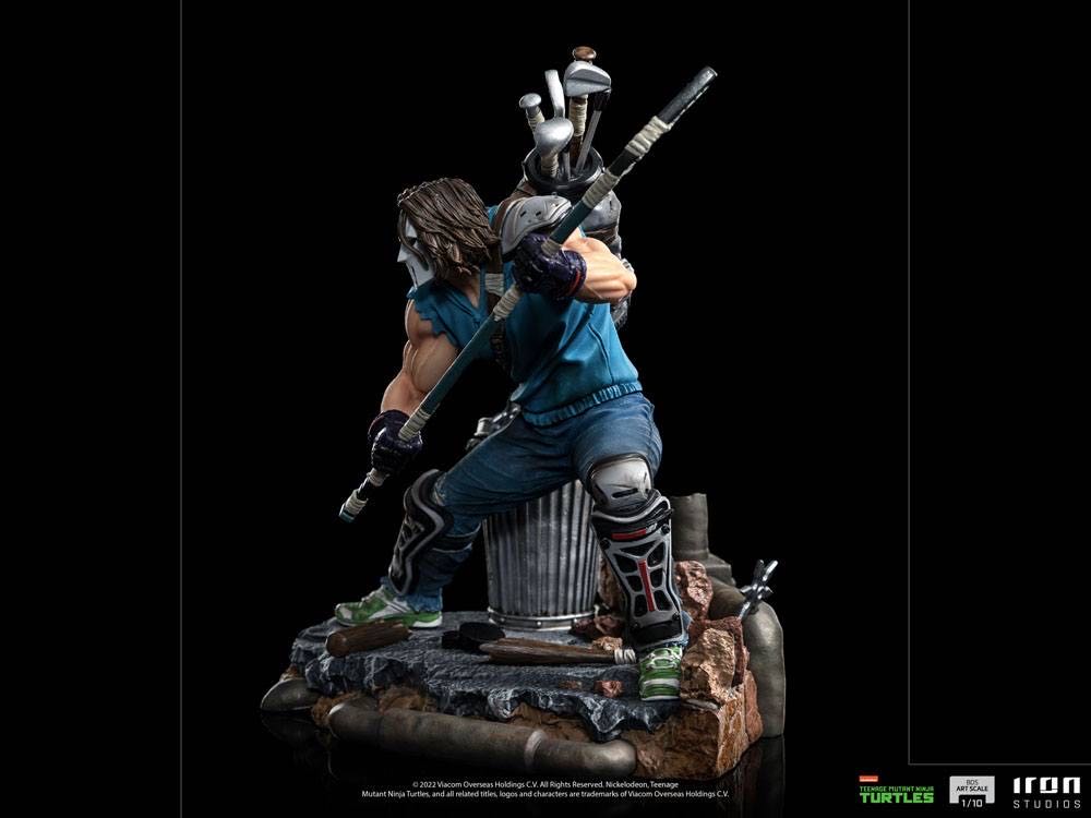 TMNT 1:10 scale Casey Jones - Iron Studios (Teenage Mutant Ninja Turtles) action figure collectible [Barcode 618231950997] - Main Image 3