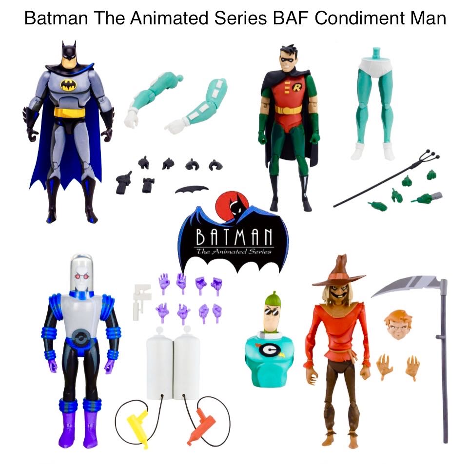 DC Multiverse Batman The Animated Series Scarecrow (Platinum Variant) - Mcfarlene Toys (Batman The Animated Series) action figure collectible [Barcode 787926176131] - Main Image 2