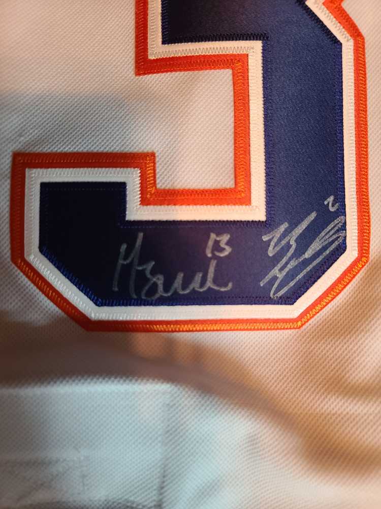 Signed Oilers Jersey - Custom Team Signed - Adidas (Hockey) action figure collectible - Main Image 2
