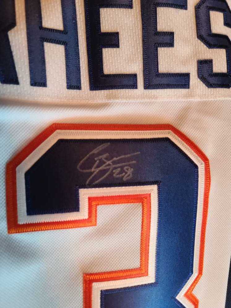 Signed Oilers Jersey - Custom Team Signed - Adidas (Hockey) action figure collectible - Main Image 3