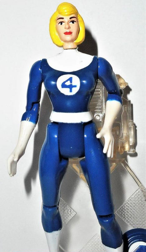 Invisible Woman - Toy Biz (Fantastic Four Classics) (Marvel Super Heroes Cosmic Defenders) action figure collectible - Main Image 2