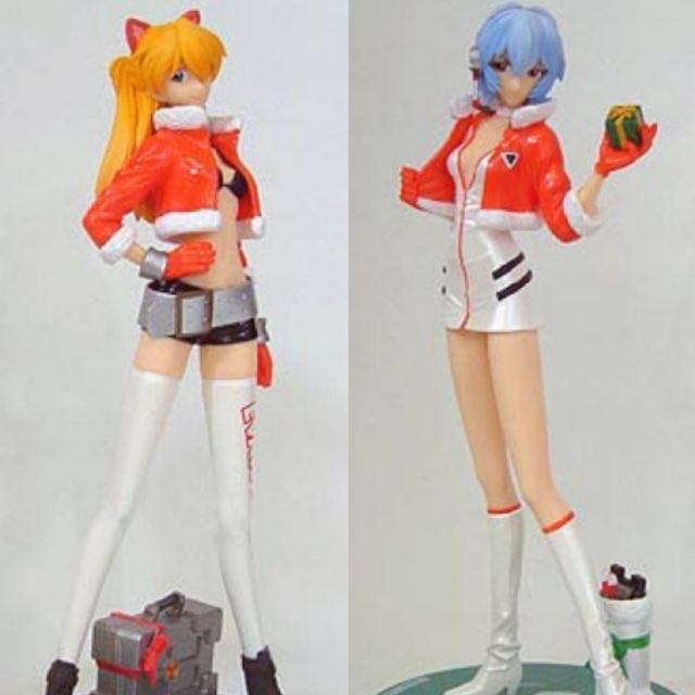 NEON GENESIS EVANGELION EXTRA CHRISTMAS FIGURE : REI AYANAMI  - Sega action figure collectible - Main Image 2