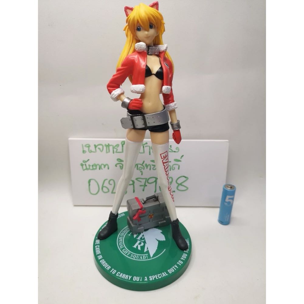 NEON GENESIS EVANGELION EXTRA CHRISTMAS FIGURE : REI AYANAMI  - Sega action figure collectible - Main Image 3