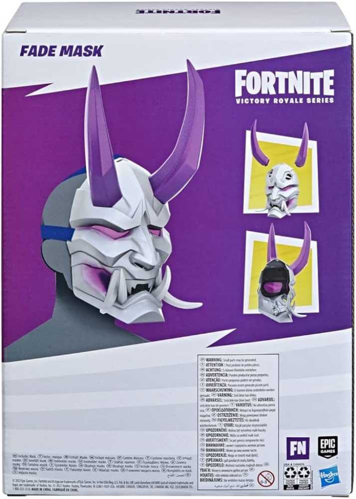 Fortnite Victory Royale Series Fade Mask Collectible - Hasbro (Fortnite Victory Royale Series) action figure collectible [Barcode 5010993986750] - Main Image 2