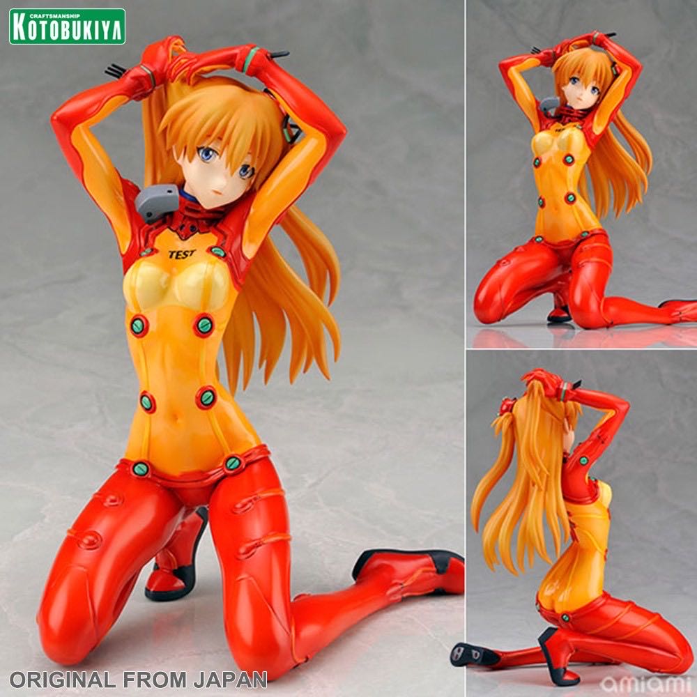 Shikinami Asuka Langley Test Plug Suit Evangelion 1 6 Kotobukiya - Kotobukiya action figure collectible [Barcode 4934054781317] - Main Image 2